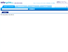 Tablet Screenshot of letenky.inforychle.cz
